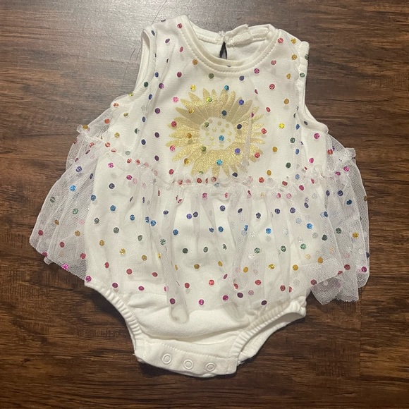 Onesie with tulle overlay - Picture 1 of 1